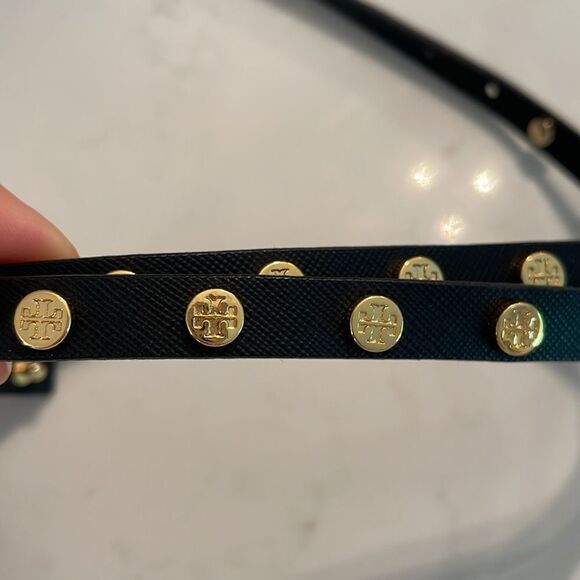 Tory Burch Rare Logo Studded Belt